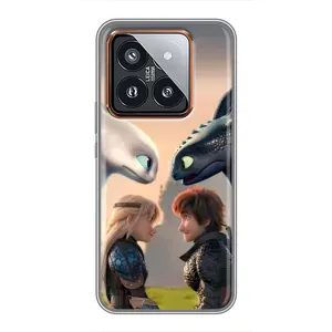 Чохол як приборкати дракона на Xiaomi 14 Pro (Гикавка і Астрід)