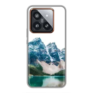 Силіконовий чохол з КАРТИНКАМИ літо для Xiaomi 14 Pro (AlphaPrint) (Гори)