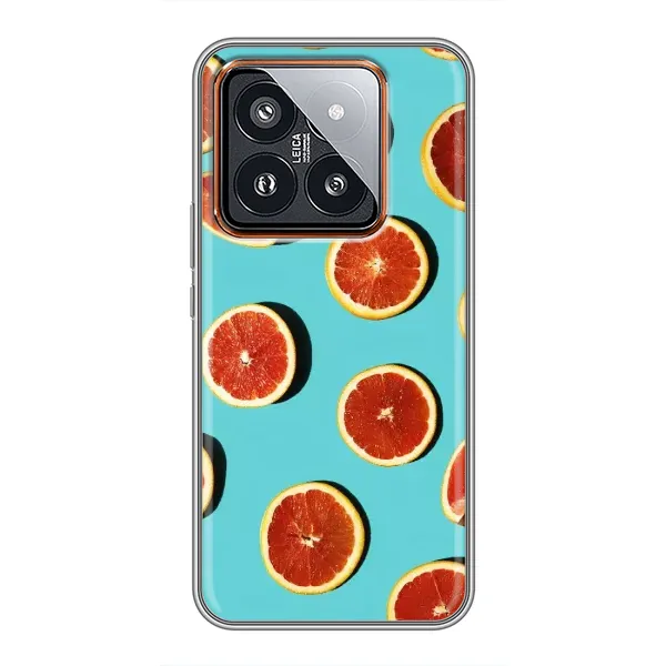 Чехол с принтом «Грейпфрут» для Xiaomi 14 Pro Чехол с принтом «Грейпфрут» для Xiaomi 14 Pro