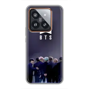 Чехлы BTS для Xiaomi 14 Pro (AlphaPrint) (Группа BTS)