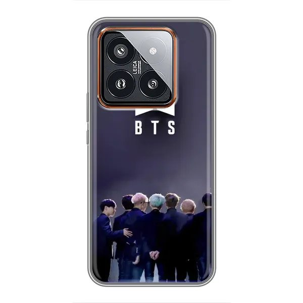 Чехол с принтом «Группа BTS» для Xiaomi 14 Pro