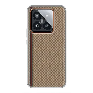 Чохли GUCCI для Ксяомі 14 Про (AlphaPrint) (Гуччі полоса)