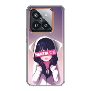 Чохли Персонажі Аніме Наруто для Xiaomi 14 Pro (AlphaPrint) (Hentai chan)