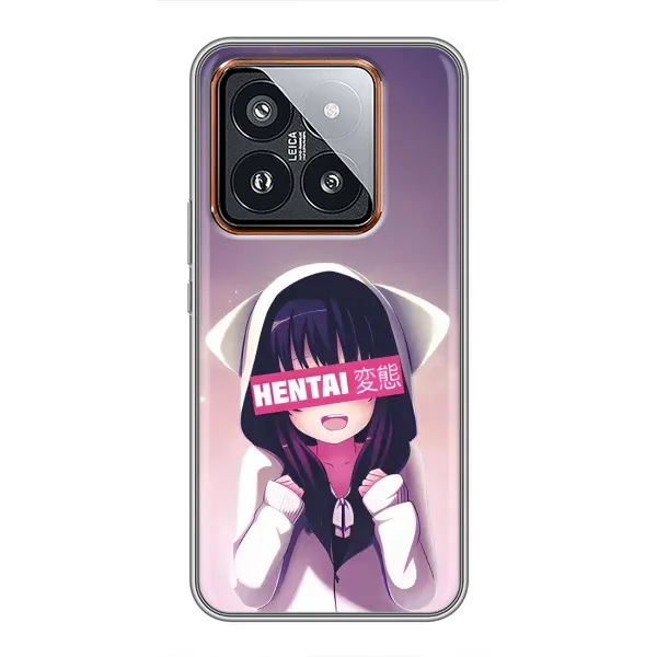 Чехол с принтом «Hentai chan» для Xiaomi 14 Pro