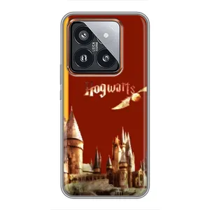 Чехлы с Гарри Поттером для Xiaomi 14 Pro (AlphaPrint) (Hogwarts)