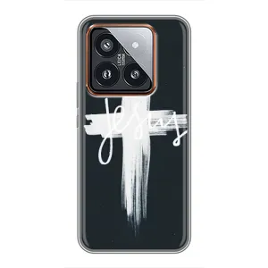 Християнські Чохли для Xiaomi 14 Pro (AlphaPrint) (Ісус)