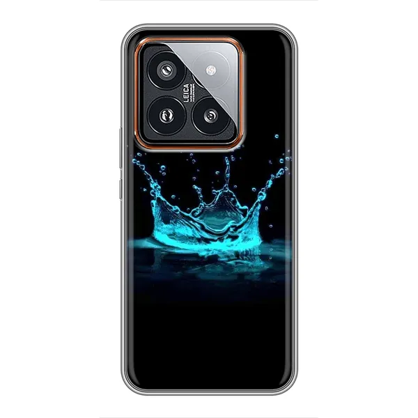 Чехол с принтом «Капля короны» для Xiaomi 14 Pro