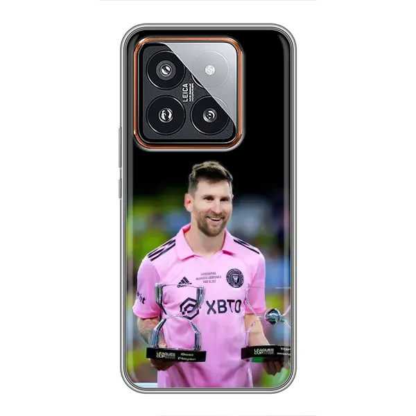 Чехол с принтом «Кубки Месси» для Xiaomi 14 Pro Чехол с принтом «Кубки Месси» для Xiaomi 14 Pro