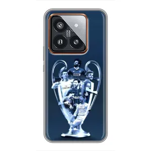Чехлы для Xiaomi 14 Pro (VPrint) - Футбольные клубы (Кубок ЛЧ)