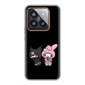 Чохол з кроликом Куромі на Xiaomi 14 Pro (Куромі і Мелоді)
