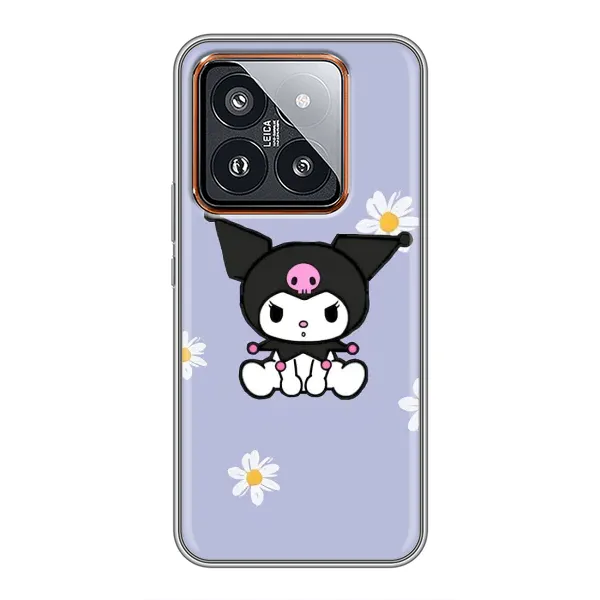 Чехол с принтом «Куроми в цветах» для Xiaomi 14 Pro