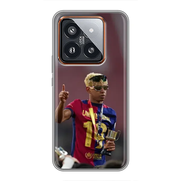 Чохол з принтом «Lamine Yamal» для Xiaomi 14 Pro Чохол з принтом «Lamine Yamal» для Xiaomi 14 Pro