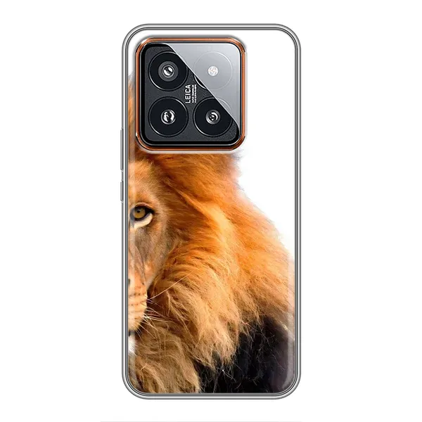 Чехол с принтом «Лев грива» для Xiaomi 14 Pro