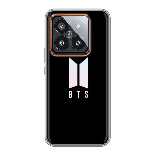Чехол с принтом «Лого BTS» для Xiaomi 14 Pro