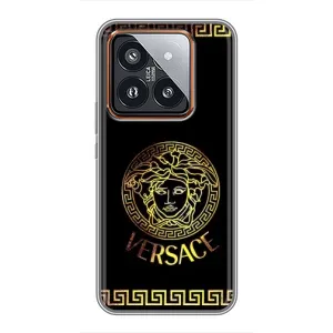 Чехлы VERSACE для Сяоми 14 Про (PREMIUMPrint) (Logo Versace)