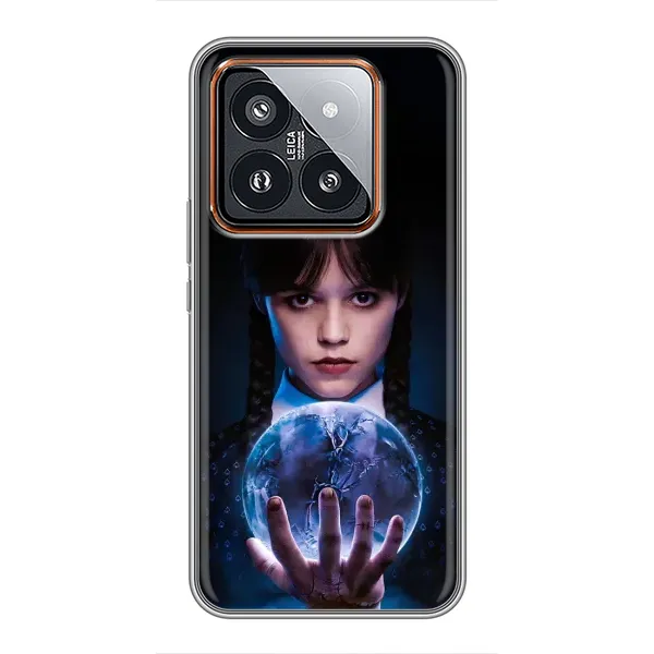 Чохол з принтом «Магічна сфера Венздей» для Xiaomi 14 Pro