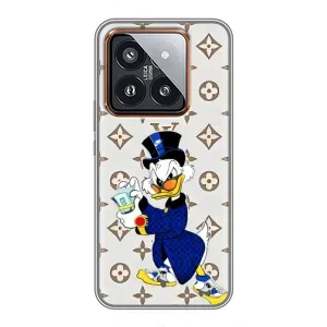 Чехлы для Xiaomi 14 Pro - Скрудж МакДак Louis Vuitton (PREMIUMPrint) (Макдак на стиле)