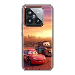 Силіконовий чохол Маквін для Xiaomi 14 Pro (Маквін та Сирник)