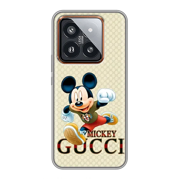 Чехол с принтом «Mikki Gucci» для Xiaomi 14 Pro