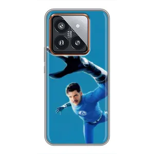Чохол з принтом Фантастична четвірка для Xiaomi 14 Pro (Містер Фантастік супергерой)