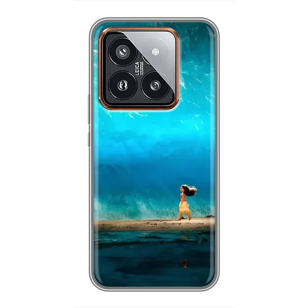 Чехол с принтом «Океан Моана» для Xiaomi 14 Pro