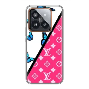 Брендновые Чехлы для Xiaomi 14 Pro - (PREMIUMPrint) (Мода LV)
