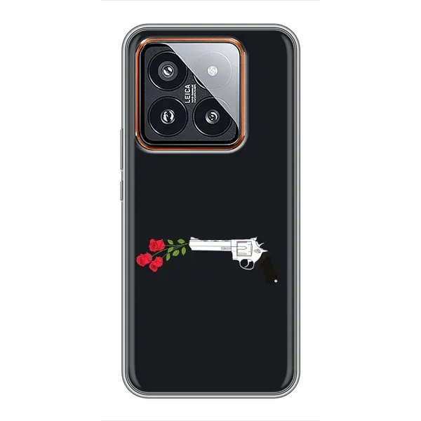 Чехол с принтом «Неожиданные цветы» для Xiaomi 14 Pro Чехол с принтом «Неожиданные цветы» для Xiaomi 14 Pro