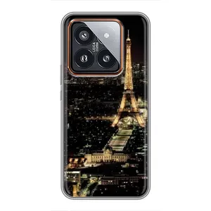 Чохол Ейфелева Вежа Xiaomi 14 Pro - (AlphaPrint) (Нічний Париж)