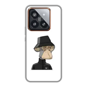 Чохли з Мавпами NFT для Xiaomi 14 Pro (AlphaPrint) (мавпа NFT Adidas)