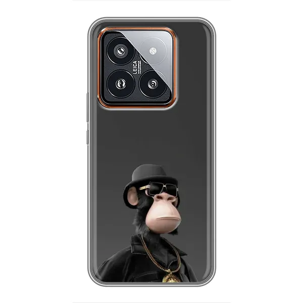 Чехол с принтом «Обезьяна NFT» для Xiaomi 14 Pro