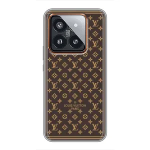 Чехлы Луи Витон для Xiaomi 14 Pro (AlphaPrint - LOUIS VUITTON) (обои LV)