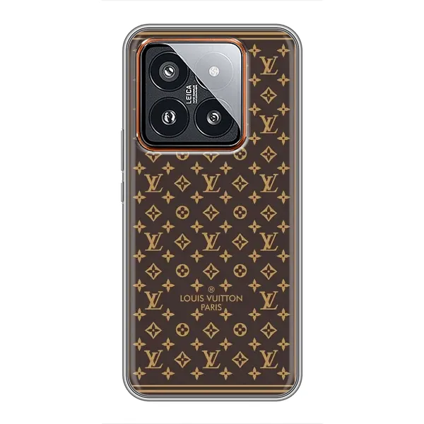 Чохол з принтом «шпалери LV» для Xiaomi 14 Pro Чохол з принтом «шпалери LV» для Xiaomi 14 Pro