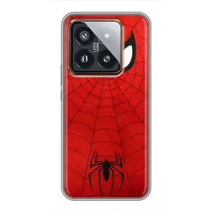Чохол з людиною павуком для Xiaomi 14 Pro - (AlphaPrint) (Павук (Марвел))