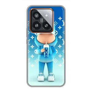 Круті Чохли Луі Віттон для Xiaomi 14 Pro (AlphaPrint) (Хлопець LV)