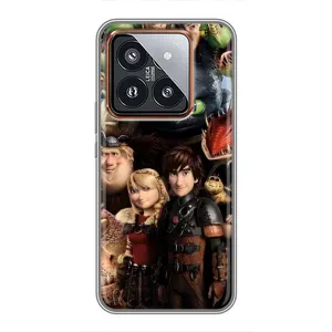 Чохол як приборкати дракона на Xiaomi 14 Pro (Персонажі дракона)