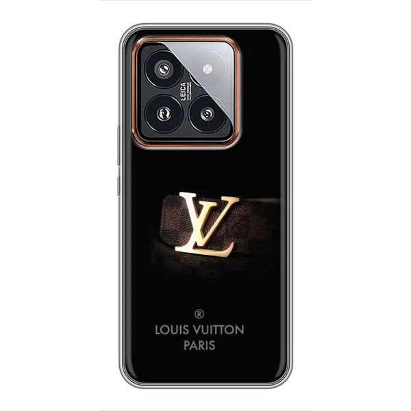 Чохол з принтом «ремінець LV» для Xiaomi 14 Pro Чохол з принтом «ремінець LV» для Xiaomi 14 Pro
