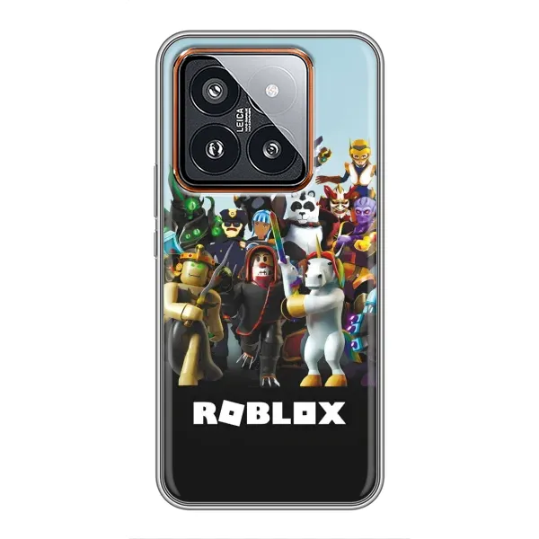 Чехол с принтом «ROBLEX» для Xiaomi 14 Pro