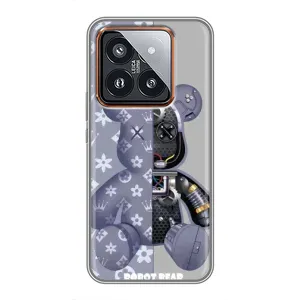 Круті Чохли Луі Віттон для Xiaomi 14 Pro (AlphaPrint) (Робот Медведик)