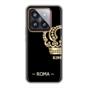 Чехлы для Xiaomi 14 Pro (VPrint) - Футбольные клубы (Roma)