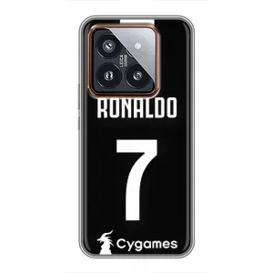 Чехол Криштиану Роналду для Xiaomi 14 Pro (AlphaPrint) (RONALDO 7)