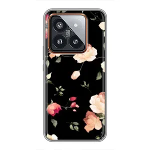 Чохли з квітами для Xiaomi 14 Pro (VPrint) (Трояндочки)