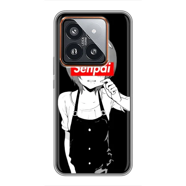 Чехол с принтом «Senpai» для Xiaomi 14 Pro