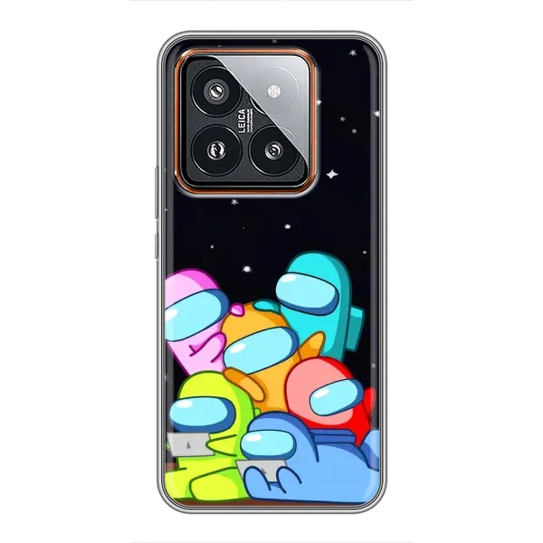 Чехол с принтом «Скины в космосе» для Xiaomi 14 Pro Чехол с принтом «Скины в космосе» для Xiaomi 14 Pro