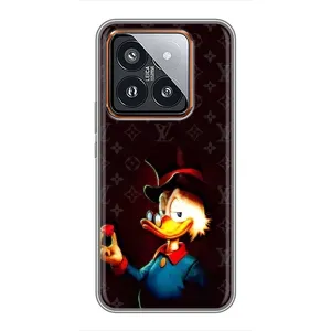 Чехлы для Xiaomi 14 Pro - Скрудж МакДак Louis Vuitton (PREMIUMPrint) (Скрудж с бриллиантом)