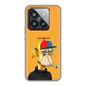 Чохли з Мавпами NFT для Xiaomi 14 Pro (AlphaPrint) (Нудна мавпа NFT)