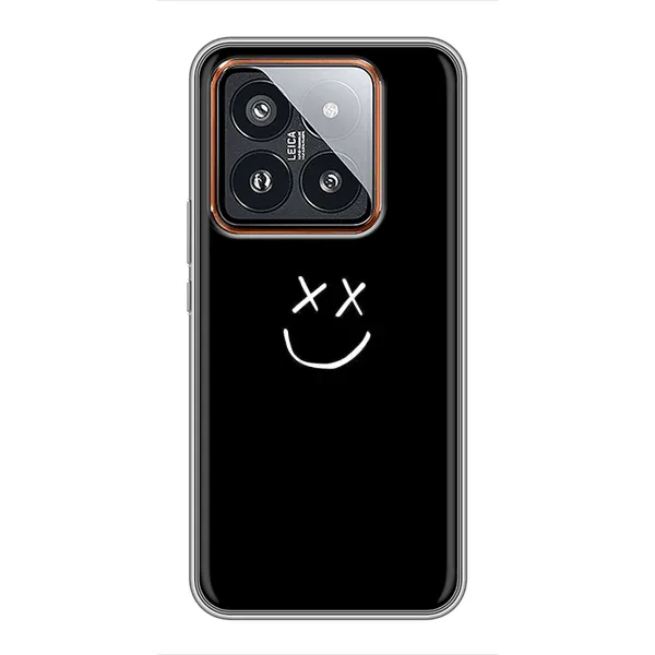 Чохол з принтом «Смайл» для Xiaomi 14 Pro