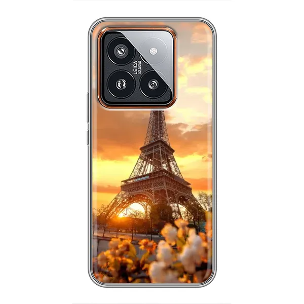 Чехол с принтом «Солнечная башня» для Xiaomi 14 Pro