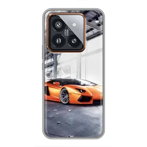 Чехлы с Машинами на Сяоми 14 Про (VPrint) (Sport Car)