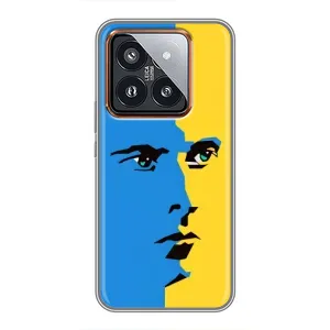 Украинские Чехлы для Xiaomi 14 Pro с картинкой УПА (AlphaPrint) (Степан Бандера)
