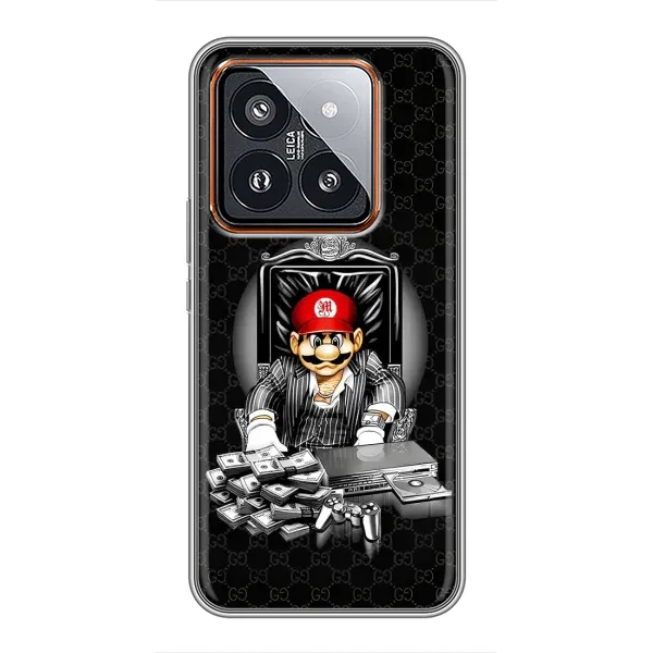 Чехол с принтом «Супер Марио» для Xiaomi 14 Pro